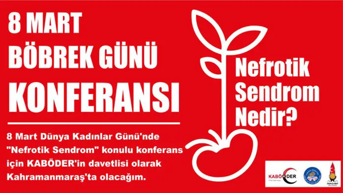 8 Mart Böbrek Günü Konferansı